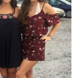 Kendall and Kylie off the shoulder romper